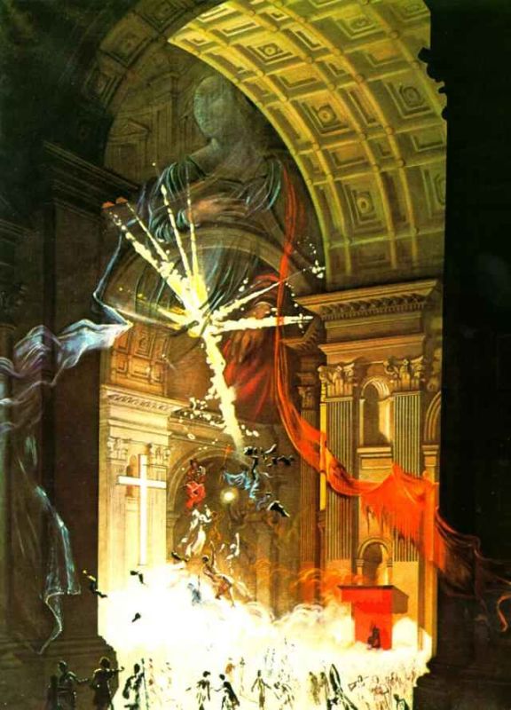 1960_21_st_ peter's in rome (explosion of mystical faith in the midst of a cathedral) 1960.jpg